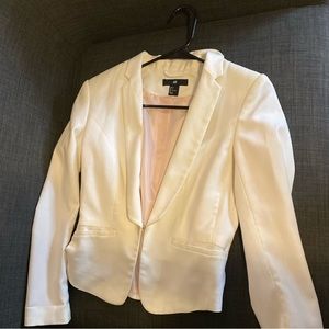 H&M blazer and 7 tops